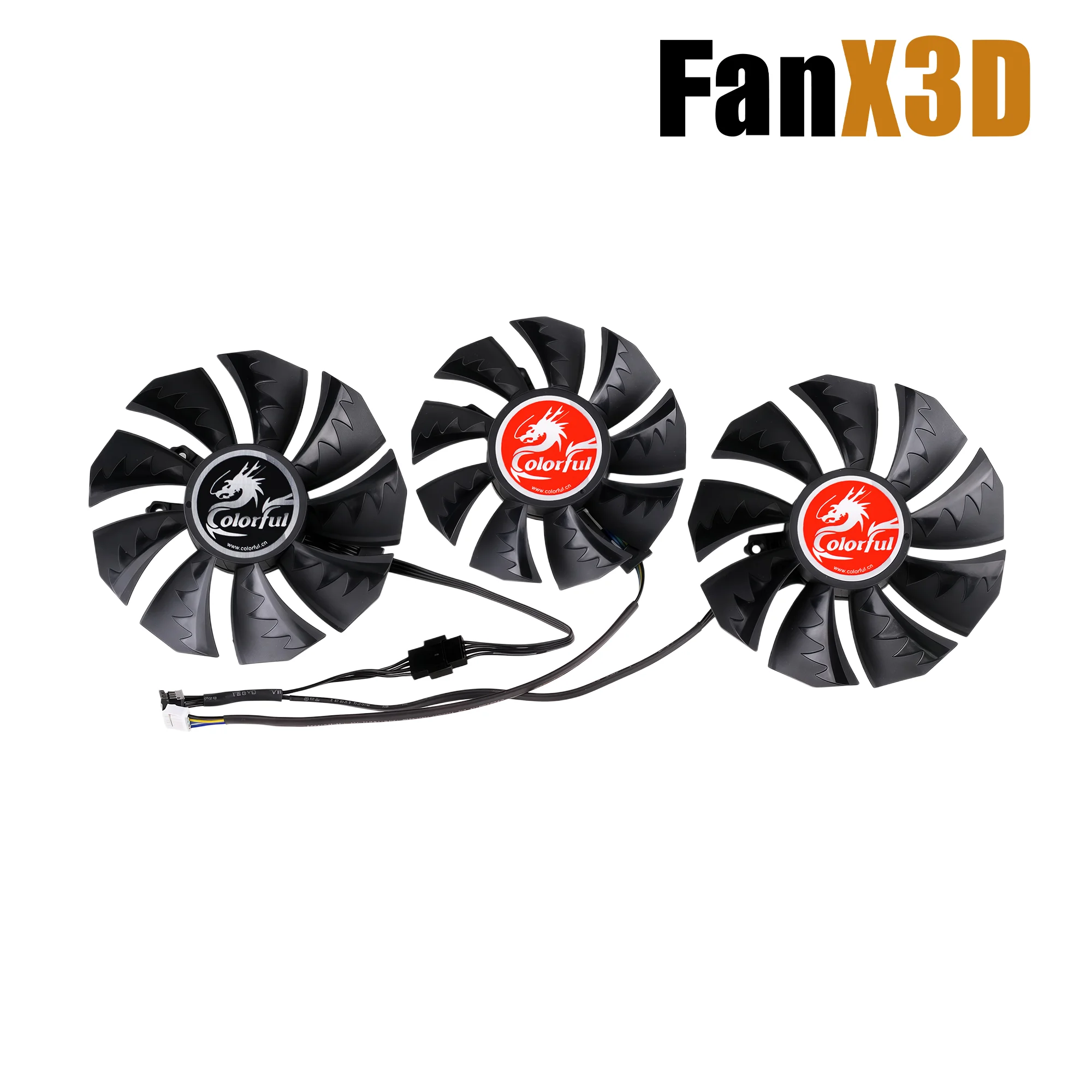

87MM 75MM Cooling Fan For COLORFUL GeForce RTX 3060 3070 3080 Ti 3090 NB 12G-V Graphics Video Card Cooler Fan