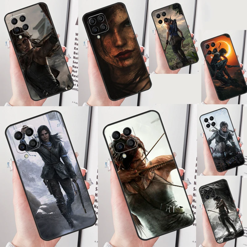 Tomb Raider Cover For Samsung Galaxy M31 M51 M21 M30s M20 M13 M23 M33 M53 M12 M32 M52 M54 M34 M14 Case