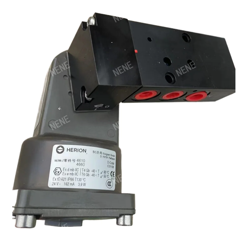 

6215M0540.4612.024.00 IMI HERION Aluminum Body NORGREN Pilot Explosion-Proof Solenoid Valve Inline