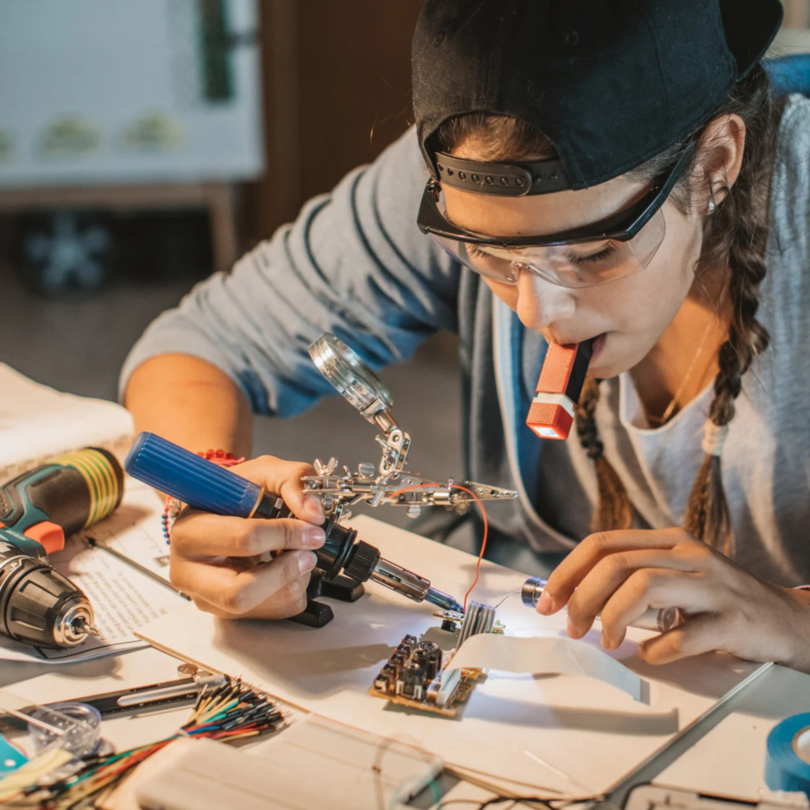 120Pcs Solderless Breadboard Jumper Wires Male to Male Flexible Assorted Cables for Electronic Prototyping and School Projects