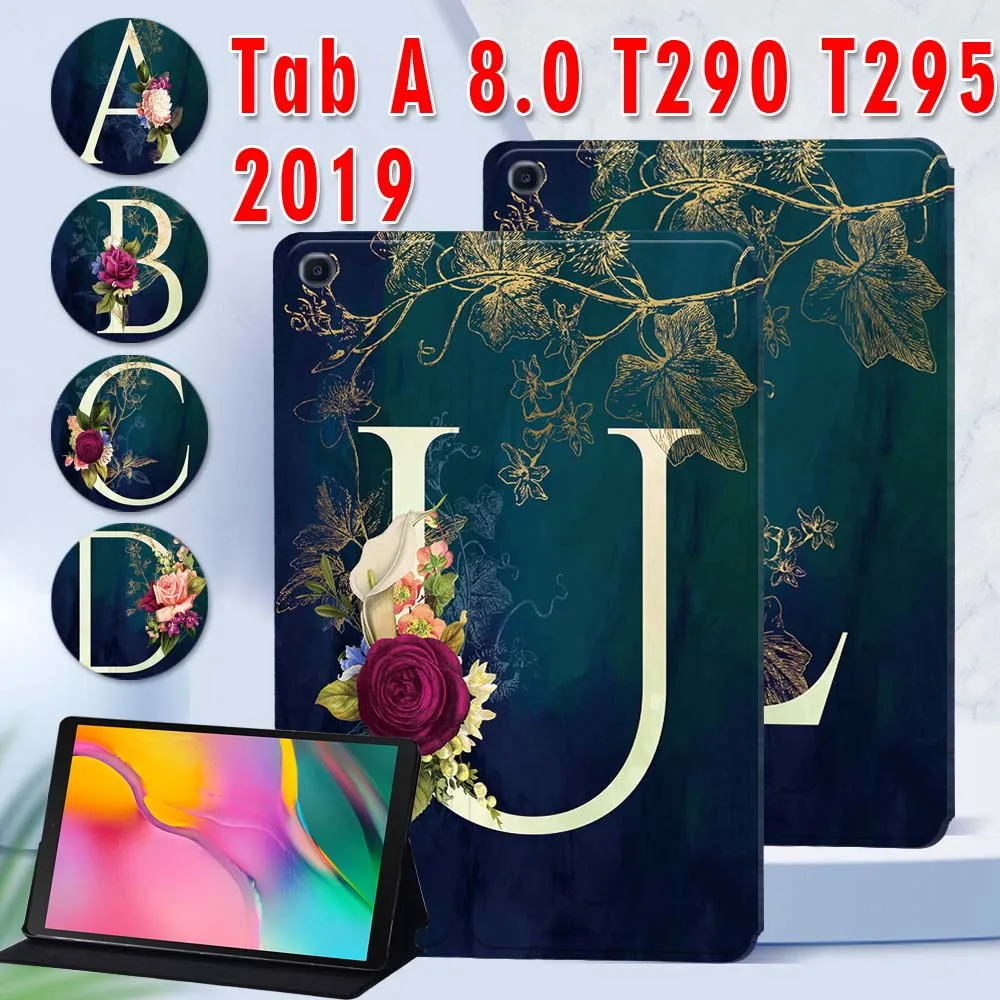 

For Samsung Galaxy Tab A 8.0 2019 SM-T290 T295 Tablet Case Folding PU Leather Case for Samsung Tab A 8.0 T290 Cover