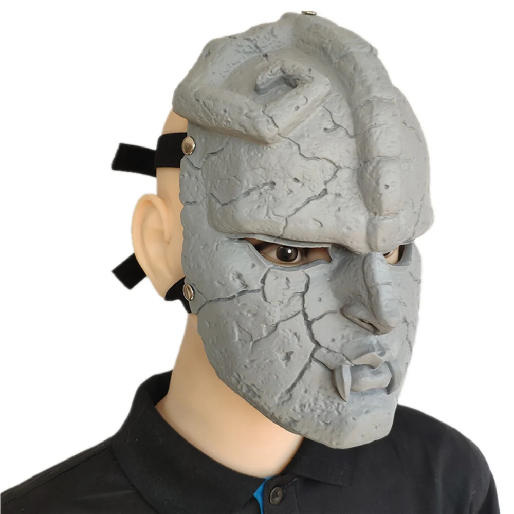 

Аниме «Невероятные приключения ДжоДжо», маска из смолы и камня, костюм на Хэллоуин, бал, вечерние реквизит для косплея, украшение для дома, коллекционные маски