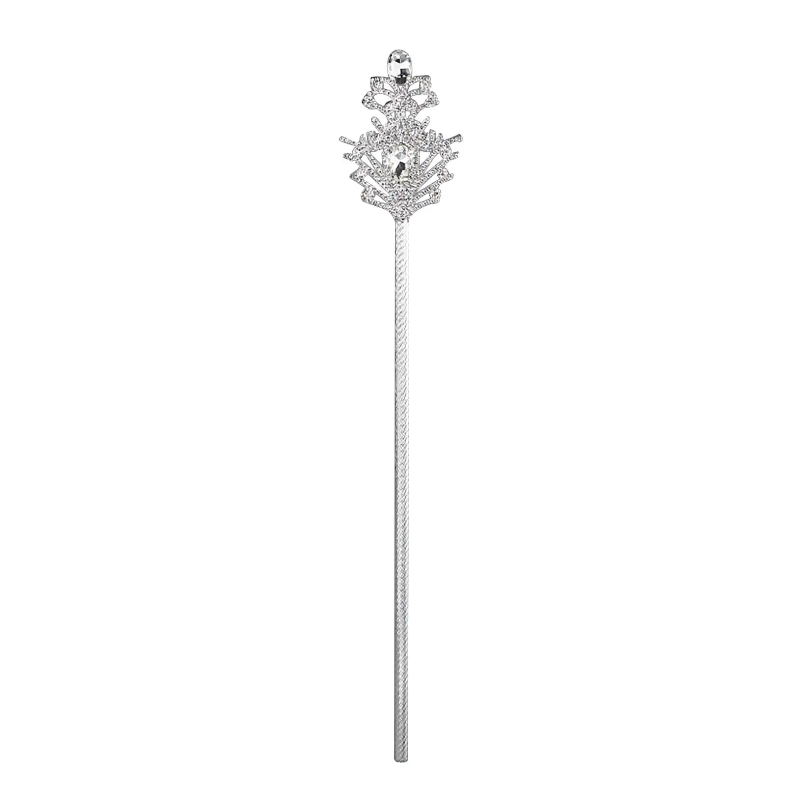 Rhinestone Scepter Queen Wands Angel for Masquerade Dress up Handheld Props