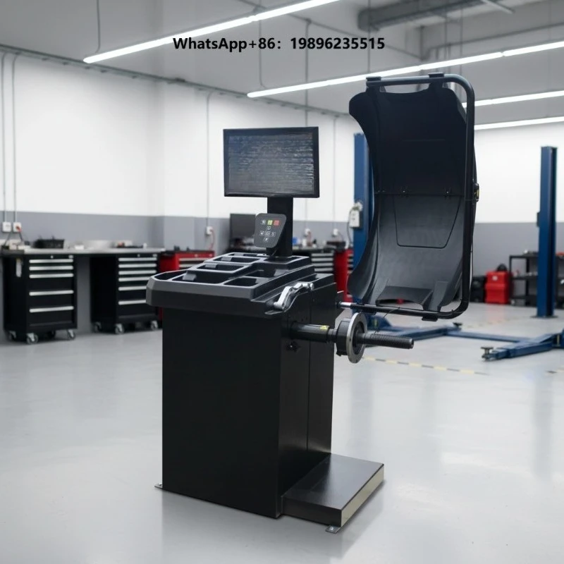 RH-W600 Car Wheel Balancer Machinery 220r.p.m. Balancing Speed 100kg Max Wheel Weight 220V/380V Power Supply 1 Year