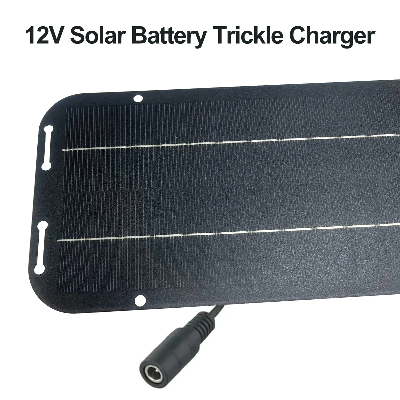 Monocrystalline Solar Cells Solar Battery Trickle Charger 12V Olt Power Solar Panel Solar Battery Charger view 2