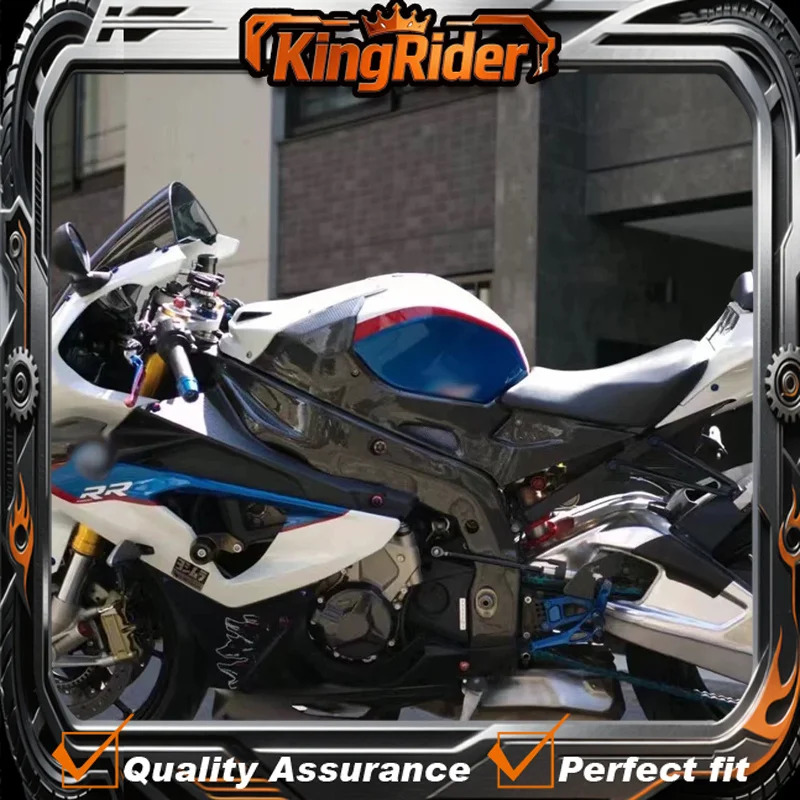 Fit For BMW S1000RR 2009-2014 S1000R 2014-2016 Motorcycle Frame Protector Covers ABS Carbon Fiber Protectors Guards Fairing Kit