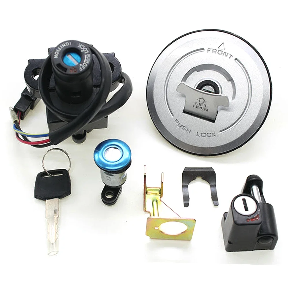 

Motorcycle Ignition Switch Fuel Gas Cap Seat Lock Key Set For Honda CBR250R 2011-2013