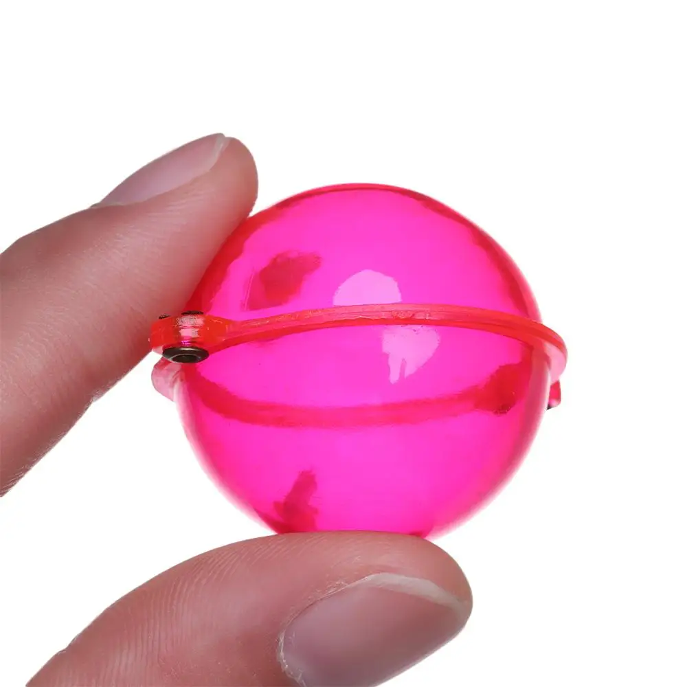 5 Pcs/Set Fishing Float ABS Plastic Balls Water Ball Bubble Floats Tackle Sea Fishing Outdoor Accessories Blue Red 25/32/40/47mm view 4