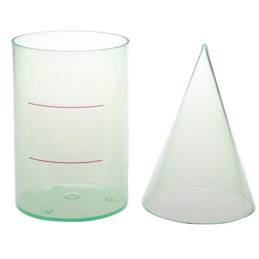 Cylinder Cone Volume Demonstration Math Teaching Aid for Teachers -Large