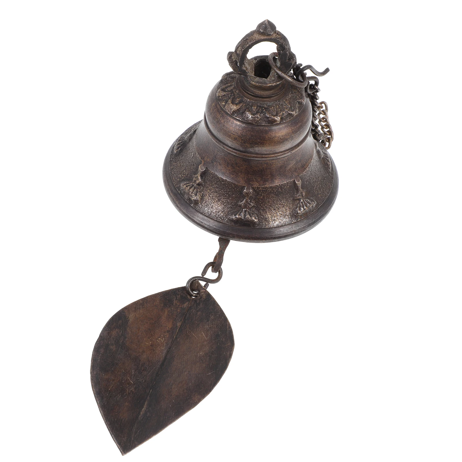 

Temple Bell Hanging Decoration Yard Decorations Outdoor Decorative Photo Prop Rustic Bells