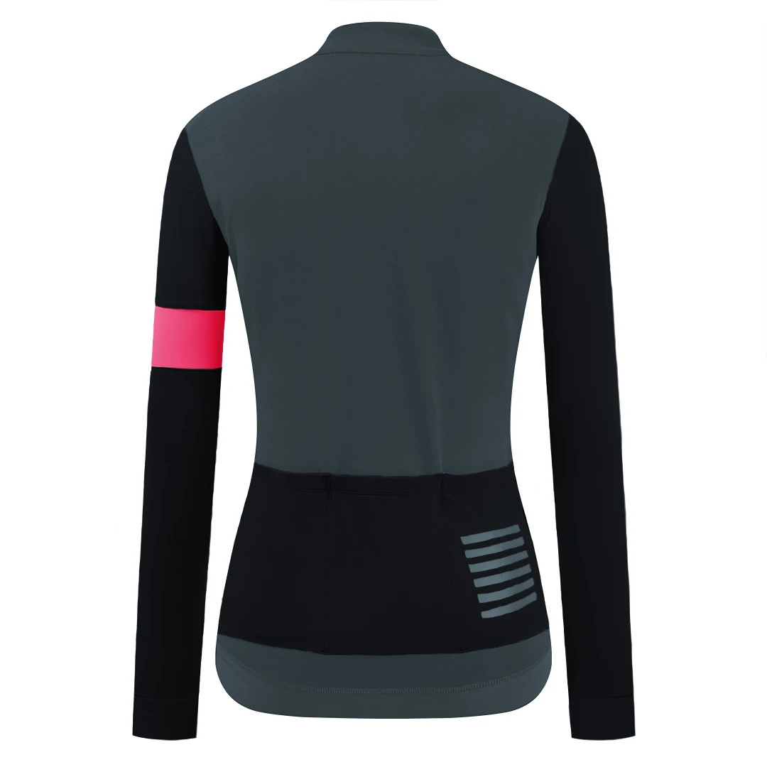 YKYWBIKE Winter Fleece Warm Cycling Clothing Women\'s Long Sleeve Top Road Cycling Jacket Jersey