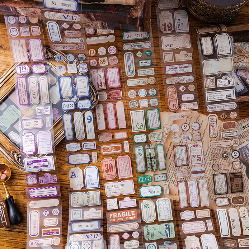 55mm x 2m etykiety stara seria pieczęć taśma Washi dekoracyjna Retro taśma maskująca Diy pamiętnik papiernicze naklejki materiałowe do scrapbookingu