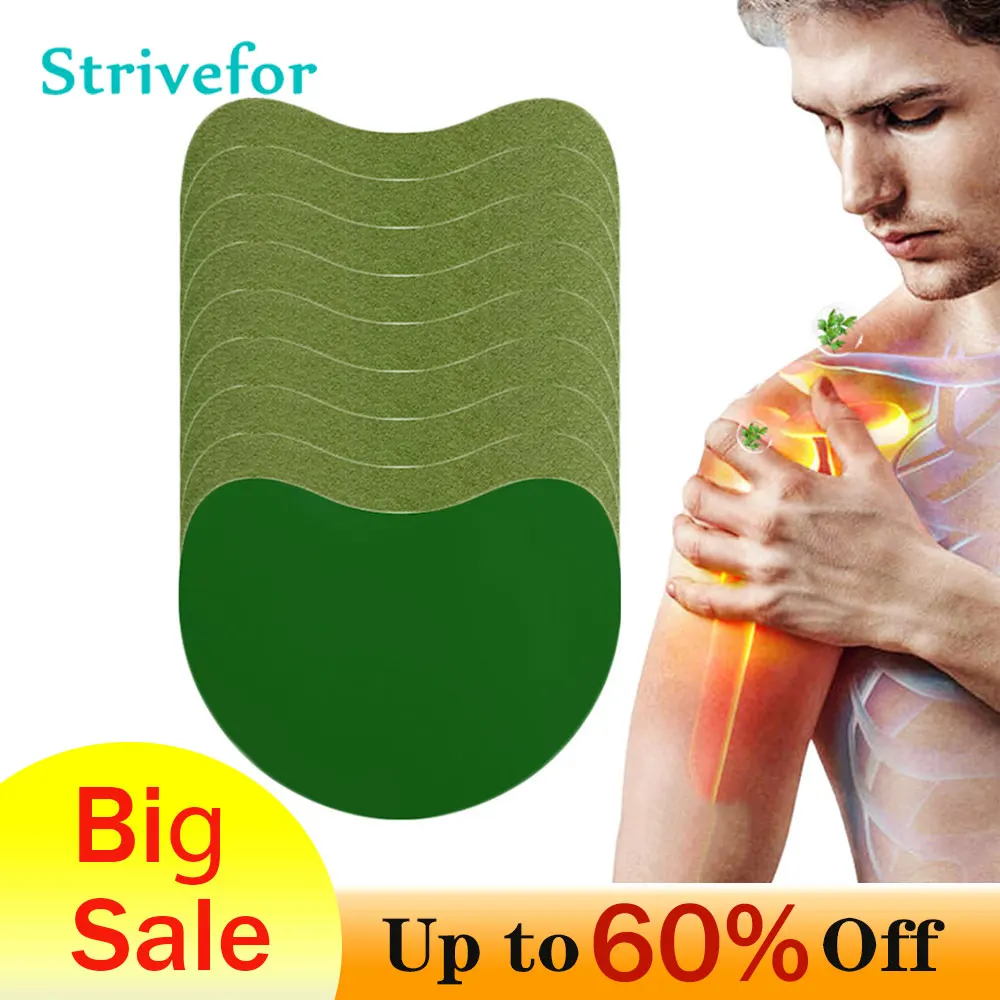 8/24/40pcs Wormwood Shoulder Pain Relief Patch Medical Plaster For Treat Deltoid Muscle Strain Self-heating Moxibustion Sticker