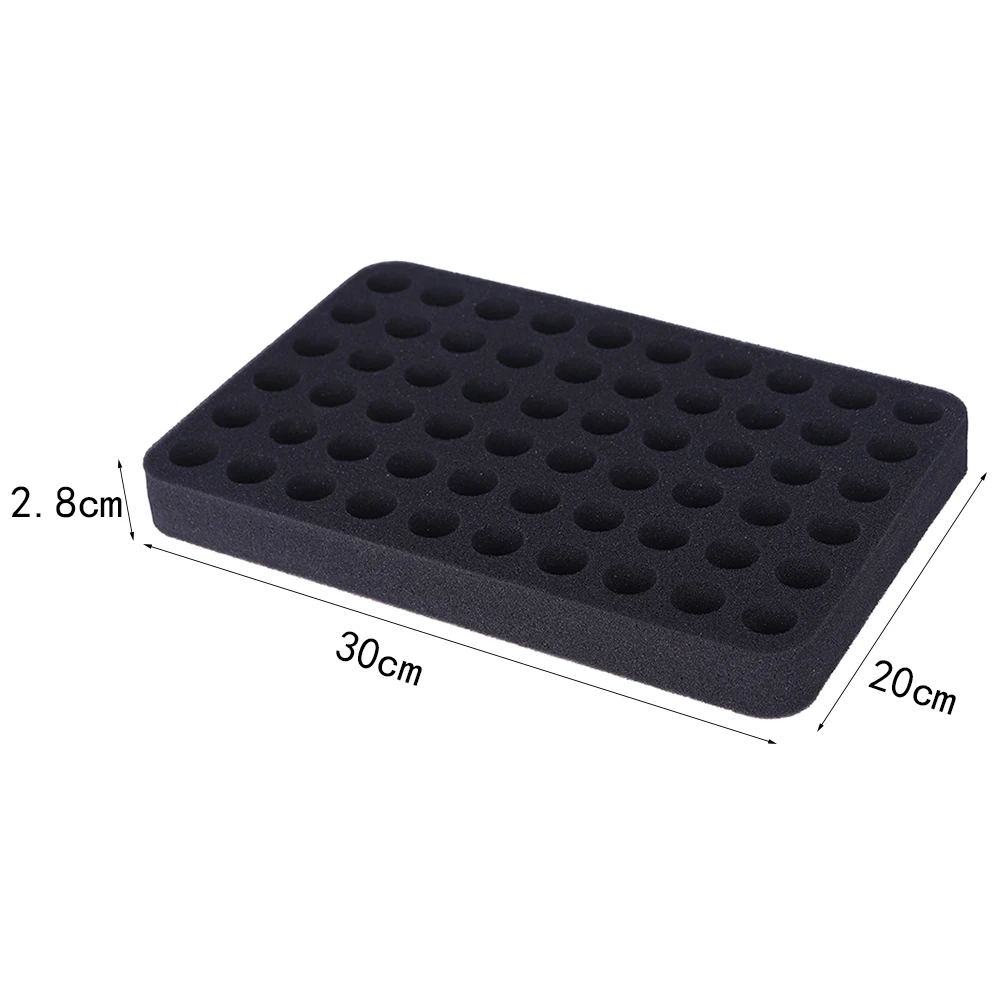 60/80/54/30 Slot Foam Hole Diamond Painting Cross Stitch Accessories Tool Container Storage 5D Embroidery Mosaic Gift No Bottle
