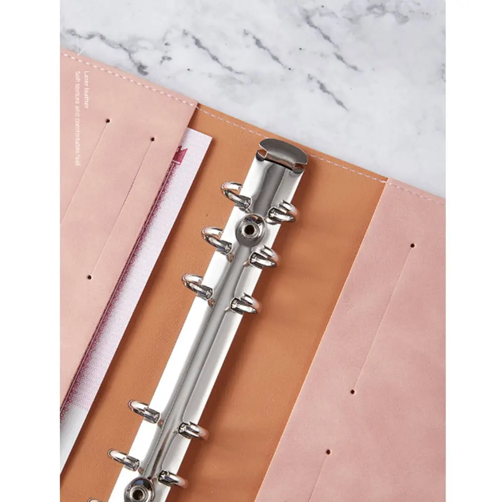 กระเป๋าหนัง PU สำหรับวางแผน2022 A6กระเป๋ามีซิปใส12ใบ