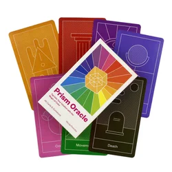 Prism Oracle Cards Fortune Telling Divination Deck English Vision Edition Tarot Board Playing Game For Party