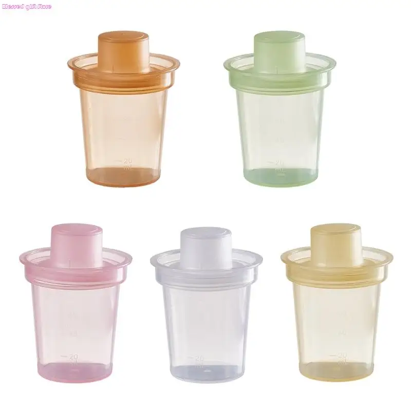 

D0JC Portable 80ML Baby Formula Dispenser Organiser Case Milk Powder Container Formula Storage Box For Outdoor and Travel