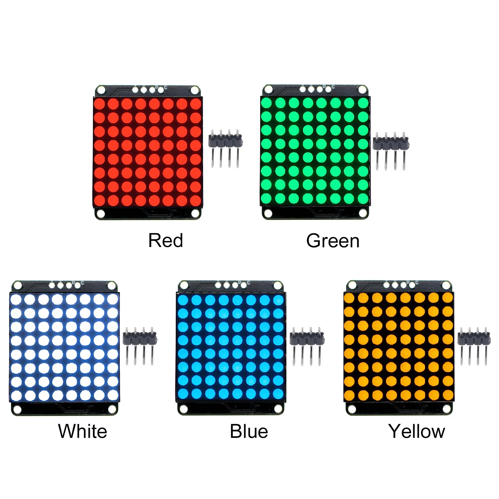 modulo-de-exibicao-led-matricial-8x8-com-interface-i2c-modulo-de-exibicao-led-com-driver-ht16k33-modulo-breakout-de-matriz-led-para-arduino