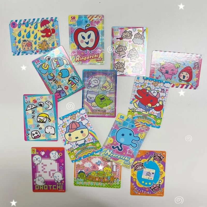 

In Stock Bandai Original Tamagotchi Happy Collection Cards - 20 Packs/Box, Cute Collectible Trading Cards, Trendy Merch