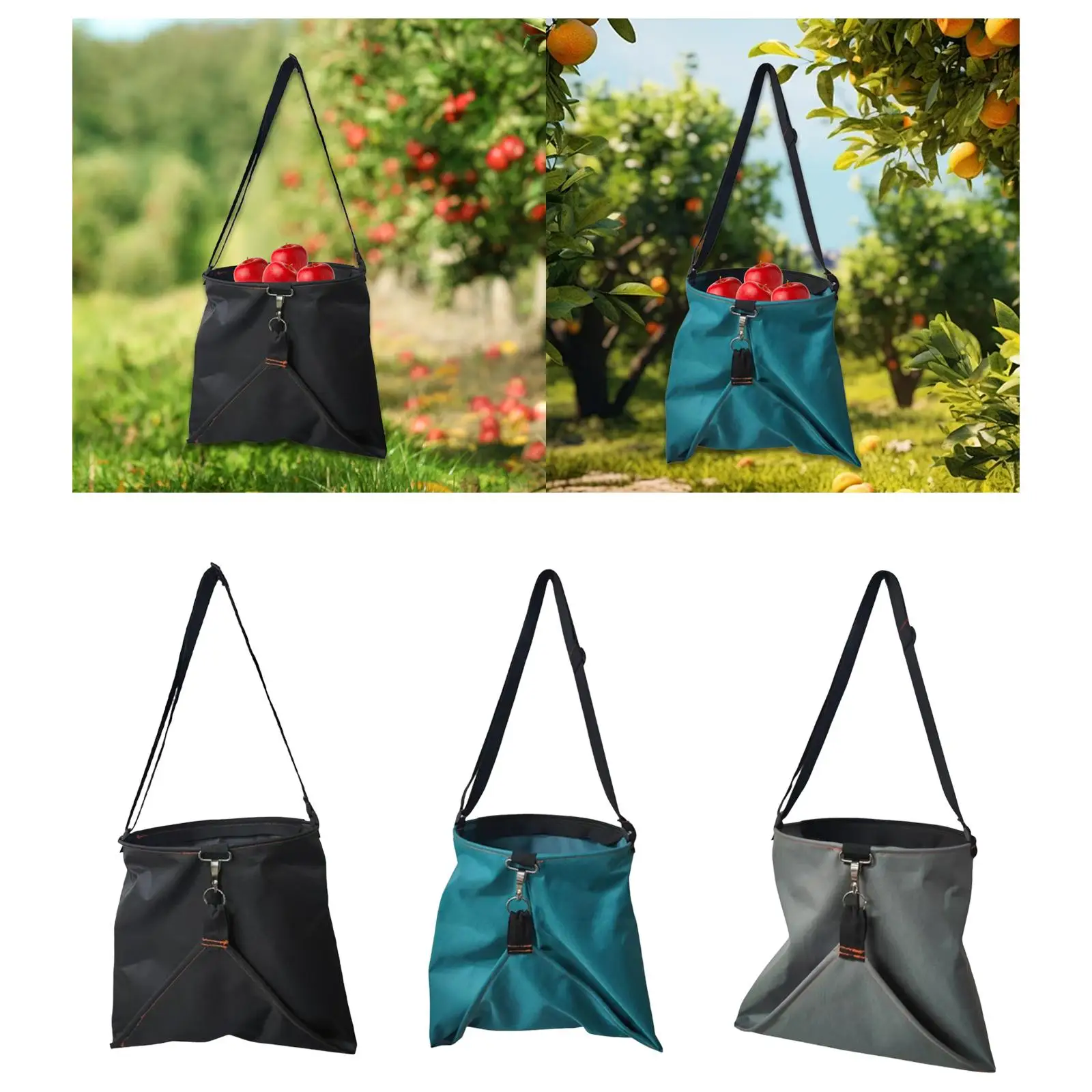 

Harvest Fruit Picking Bag Heavy Duty for Orchard with Quick Release Buckle