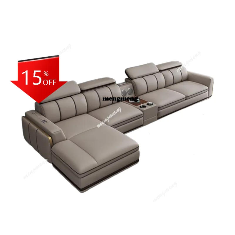 

Современные диваны из натуральной кожи, минималистичные прямые диваны для гостиной и квартиры, дизайнерские кресла для отдыха, мебель для салона