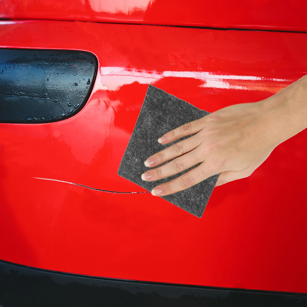 

6pcs Scratch Repair Cloth Nano Sparkle Car Paint Surface Removing Tool Multipurpose Longlasting Effortless Cleaning Cloth