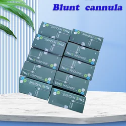 50pcs High Quality Micro Blunt Needle Canula 14G 90MM 18G 100MM Blunt Tip Cannula Needle For Filler Hyaluronic 4.7 8