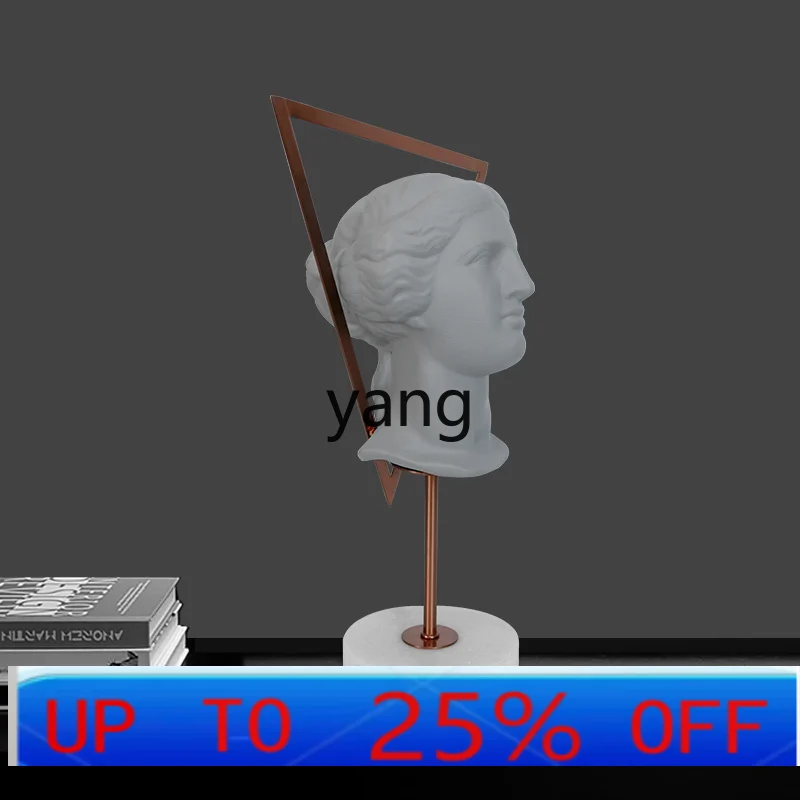 LTT Nordic Home Decoration Accessories Modern Office Living Room Light Luxury Art Portrait Ornament