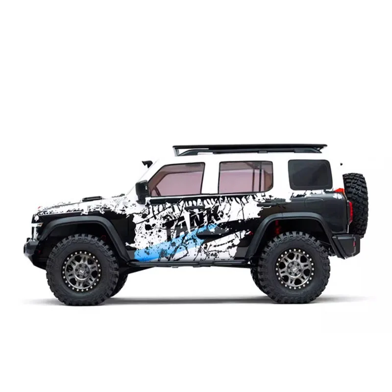 Thunder God KM1/8 Tank TANK300 Controle Remoto Modelo de carro RC com tração nas quatro rodas Veículo de simulação off-road Brinquedo para maiores de 14 anos