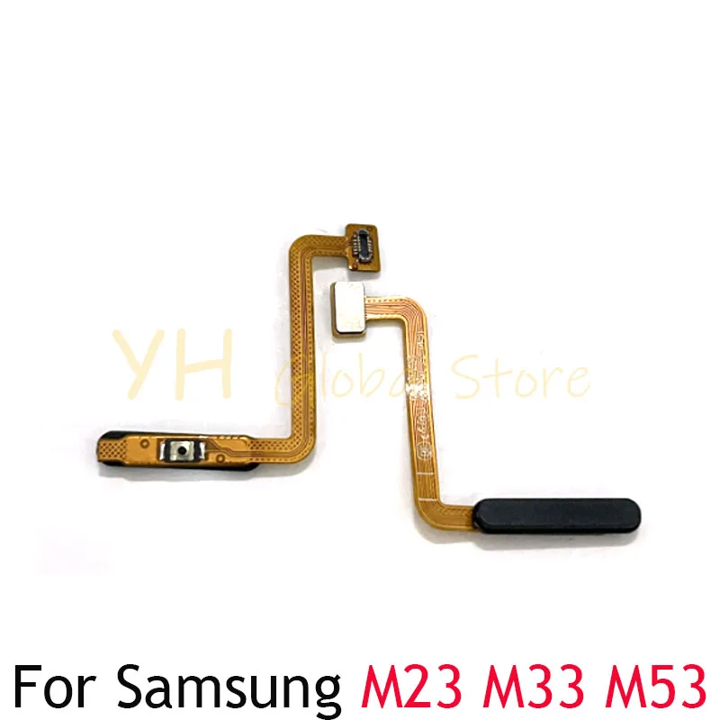 

For Samsung Galaxy M23 M33 M53 Power Button Flex Cable Side Key Switch ON OFF Control Without Fingerprint Repair Parts