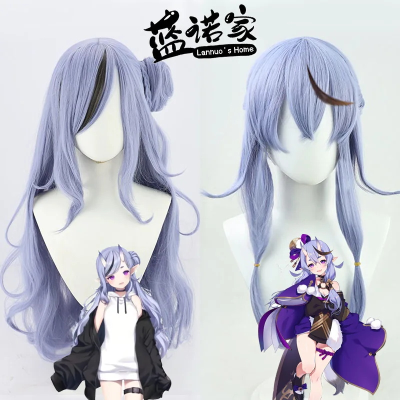 

Virtual YouTube Vtuber Uon Mikoto Cosplay Wig Halloween Carnival Party Props Synthetic Hair Heat Resistant Fiber + Wig Capv
