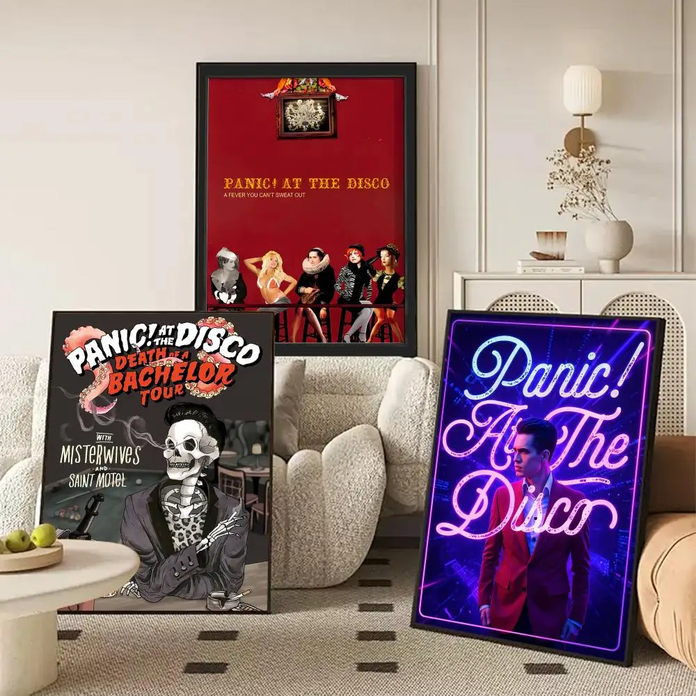 Band P-panic at the Disco Poster HD Art Sticky Wall Waterpro