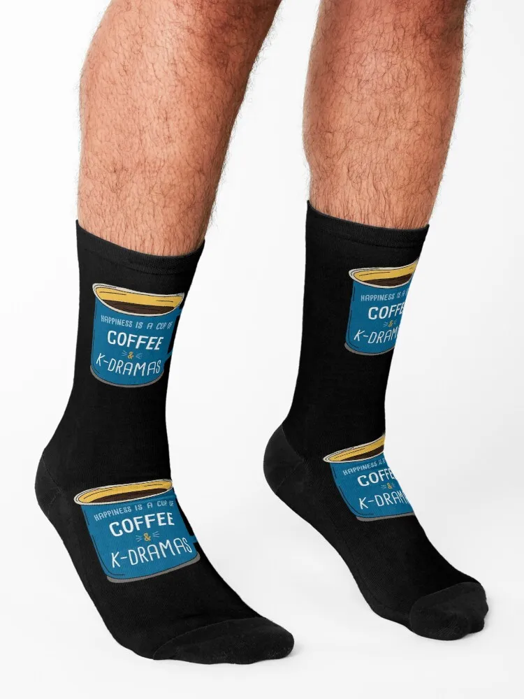 K-drama & Coffee is happiness Socks set ankle loose new in's Socks Girl Men's