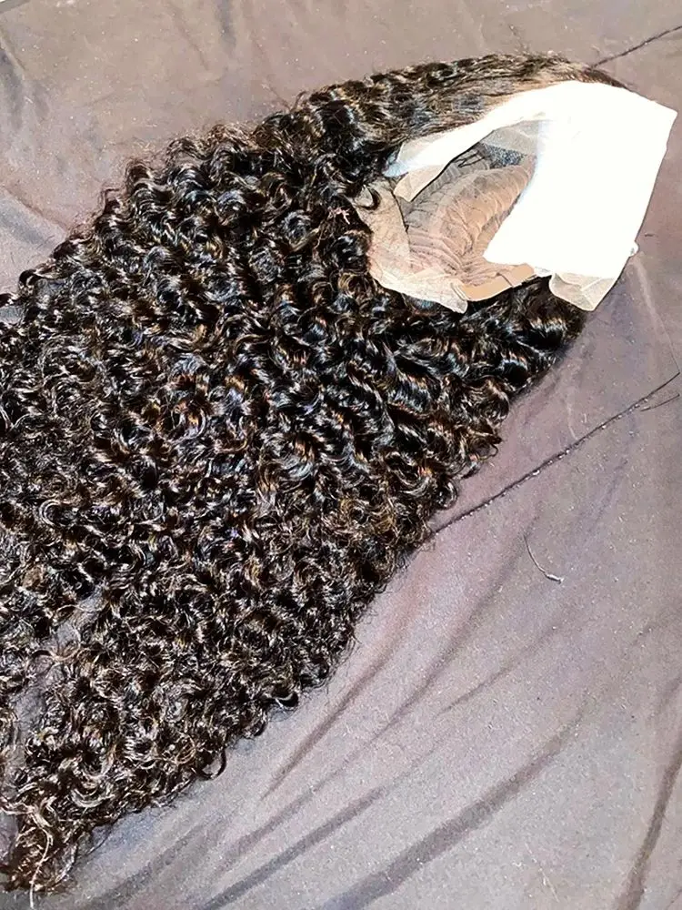 

7x5 Wear Go Glueless Half Wig 30 40 Inches Deep Wave Frontal Wig 13x4 13x6 HD Curly Lace Front Human Hair Wigs Brazilian 250%