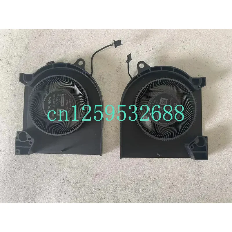 Replacement Laptop CPU GPU Cooling Cooler Fan For  Dell G16 7620 EG75071S1-C180-S9A EG75071S1-C190-S9A