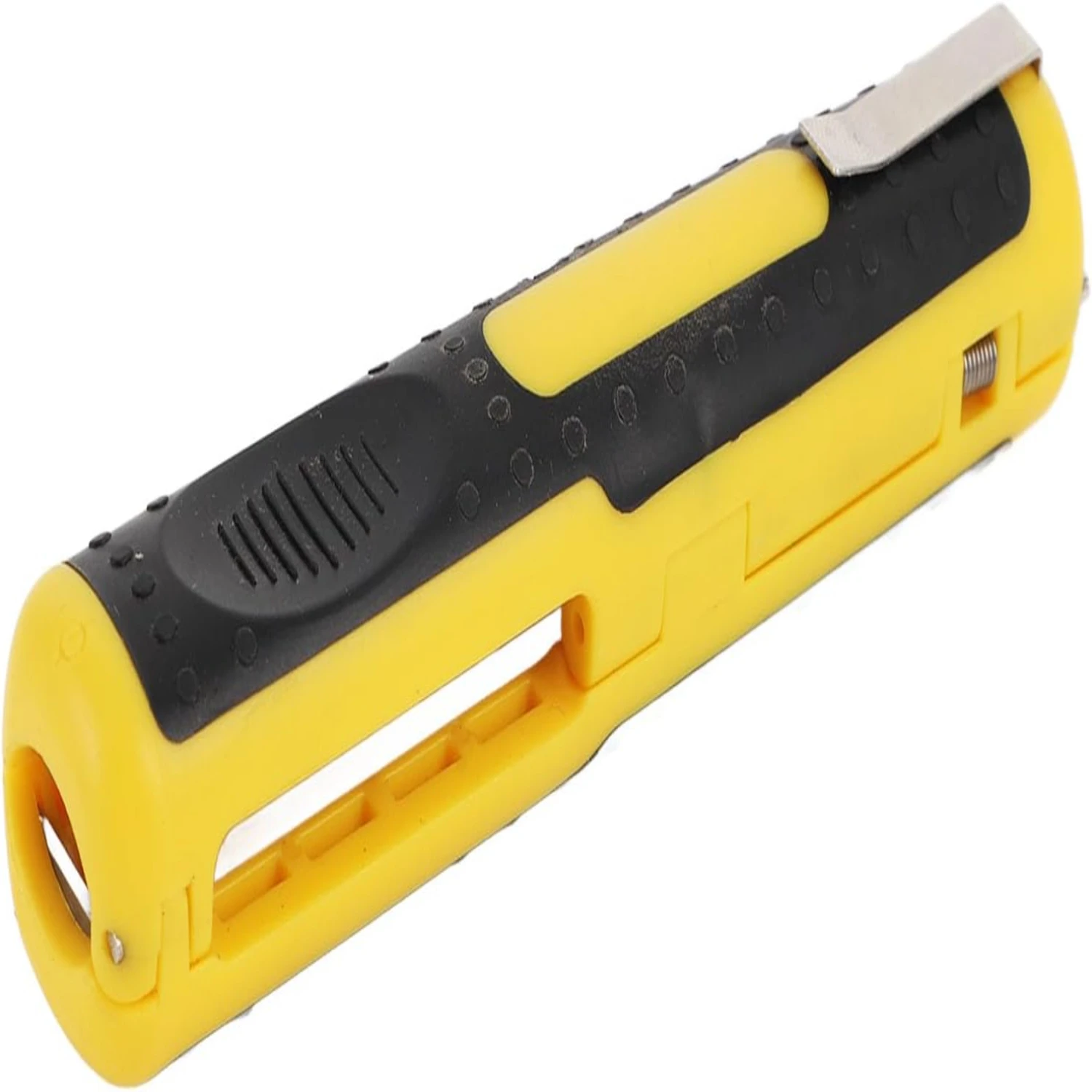

Automatic Wire Stripper Pen Type Pliers with SK5 Blades - Handy Fiber Optic Stripping Tool for Coaxial Cable RG59 RG6, 10-20AWG