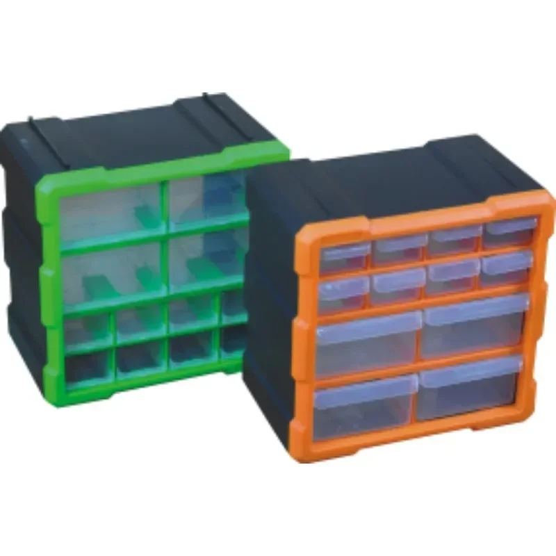 Plastic Multi Casket Tool Case Small Parts Storage Bin Hardware and Craft Cabinet Teacher Tool Box