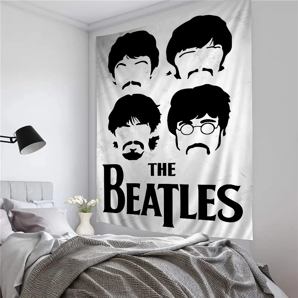 

Rock B-Beatles Band Hanging Bohemian Tapestry Hanging Tarot Hippie Wall Rugs Dorm Japanese Tapestry