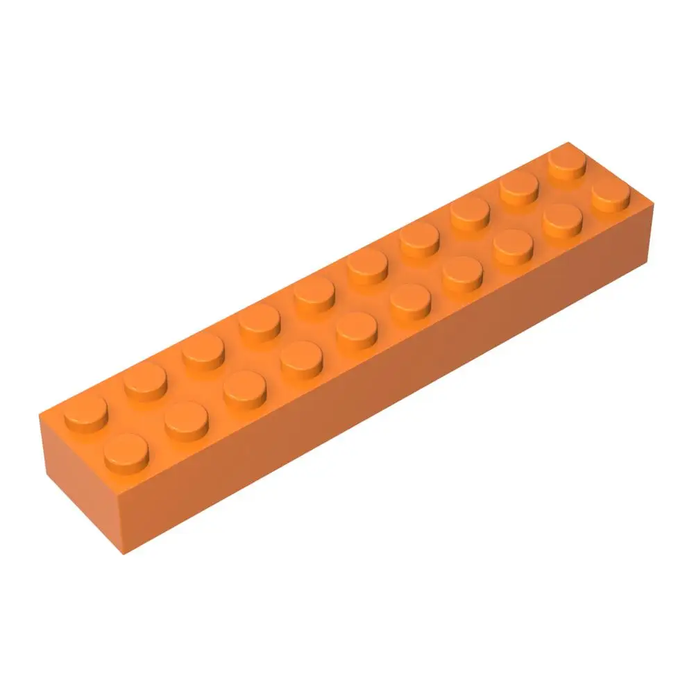 

Gobricks 1 PCS Bricks Parts Brick 2 x 10 Compatible with 3006 92538 Model Building Blocks Part Educatonal Technica Assembly Toys