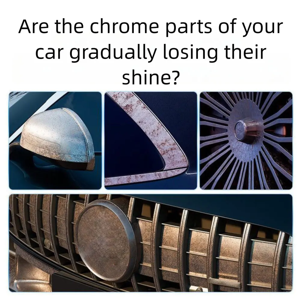 

Автомобильные хромированные детали, средства для ремонта, мгновенные средства для удаления ржавчины, защита поверхностей для экстерьера автомобиля