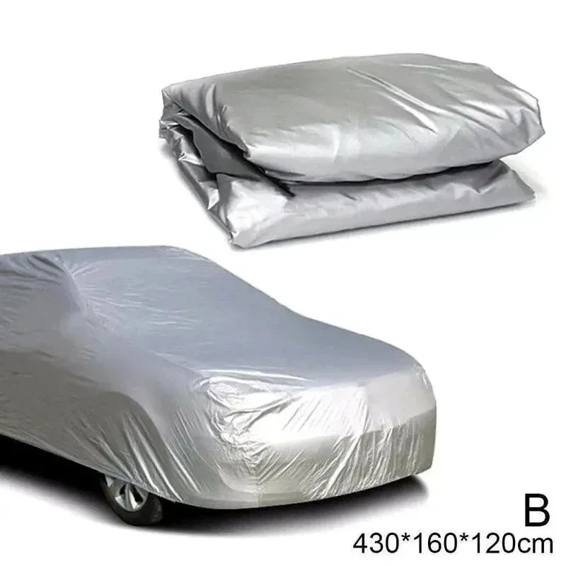 Car Cover Outdoor Universal High Protection Sun Covers SUV Sedan Full Covers Protector Waterproof Dustproof Car Accessories