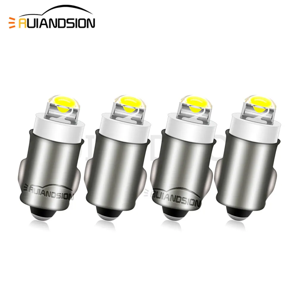 RUIANDSION-bombilla LED BA7S para coche, luz de 12V, COB, 7 colores, panel de instrumentos interno, espacio libre, blanco, rojo, azul, amarillo, gre