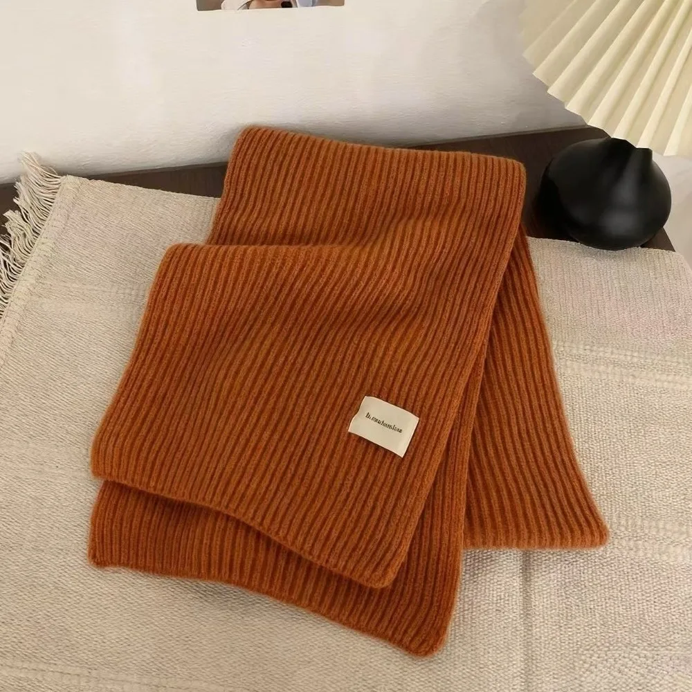 

Новый вязаный утеплитель для шеи, ветрозащитный теплый вязаный шарф, холодостойкие универсальные накидки на шею, осень и зима