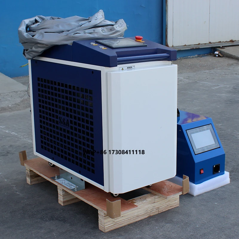 1500W 1000W Portable Fiber Handheld Welding Cleaning and Cutting Machine 4 in 1 for Metal