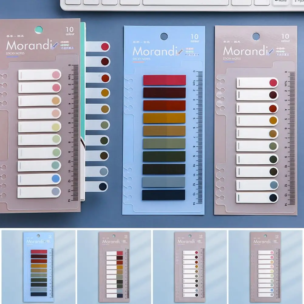 Wide Application Portable Page Marker Sticky Classify Files Bookmark School Supplies