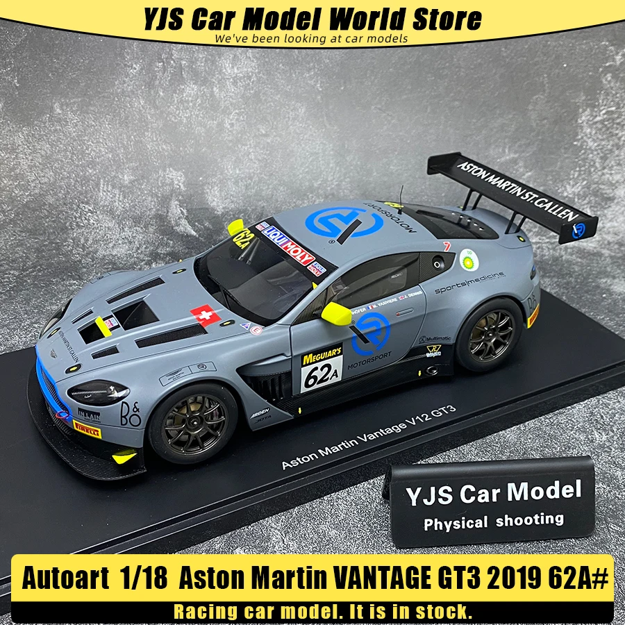 

Модель автомобиля AUTOART Diecast 1/18 Aston Martin VANTAGE GT3 2019 62A # Статичные модели автомобилей для демонстрации