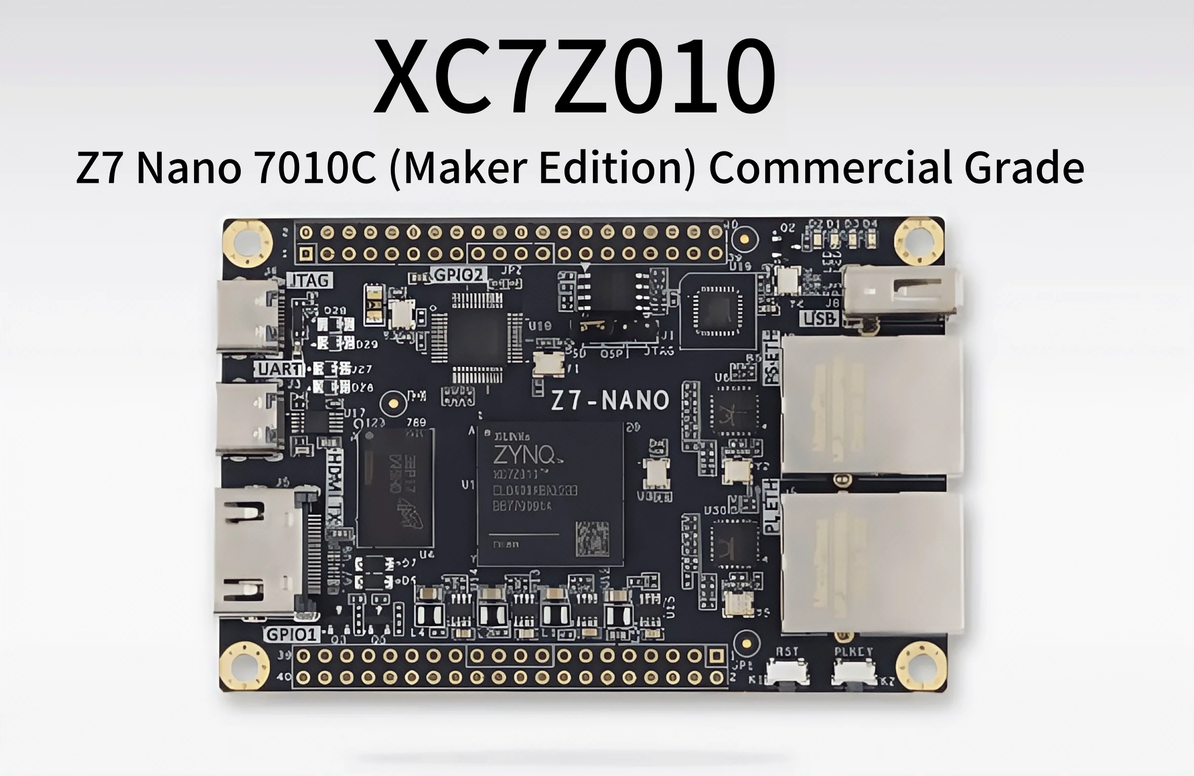 Z7-Nano XILINX FPGA development board ZYNQ core board 7020 7010 PYNQ dual network port