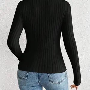 Frauen gestrickt 8 Hauptverkaufsblusennetzhelligkeit - №1