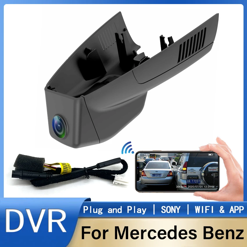 

Автомобильный видеорегистратор 4K Plug and play, видеорегистратор для Mercedes-Benz B Class B 180 200 для MB B-Class (W246) B180 B200 2015-2019