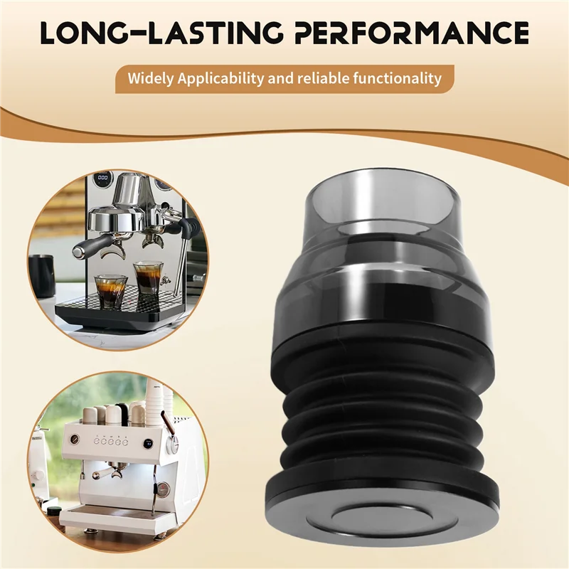 

-HOPE Single Dose Hopper Hand Pressure Coffee Grinder Bean Bin Single Dose Hopper Coffee Grinder Dose Hopper
